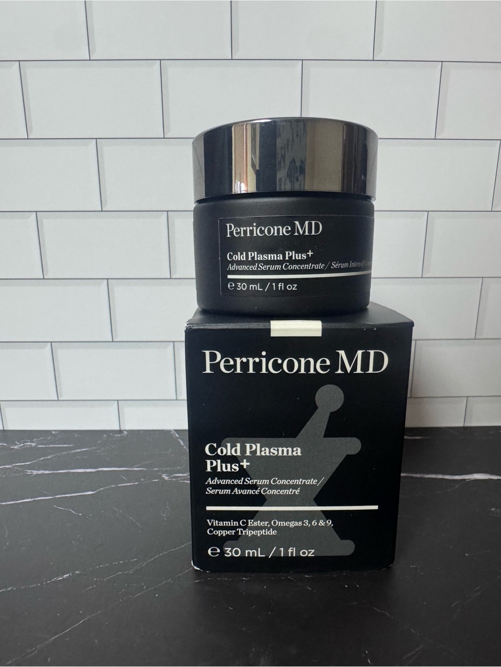 Perricone MD Cold Plasma Plus+ Jar and Box